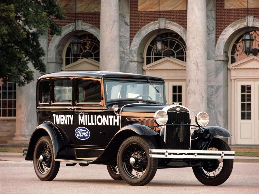  Ford Model A Town Sedan 1930 года  (фото 7 из 10)